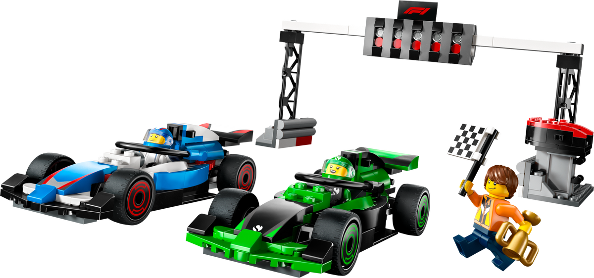 F1® Grid with VCARB & Sauber Race Cars