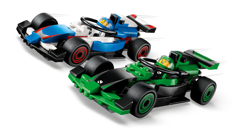 F1® Grid with VCARB & Sauber Race Cars