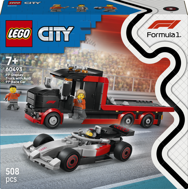 F1® Display Truck with Audi F1® Race Car