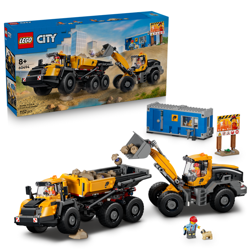 Dump Truck & Front End Loader
