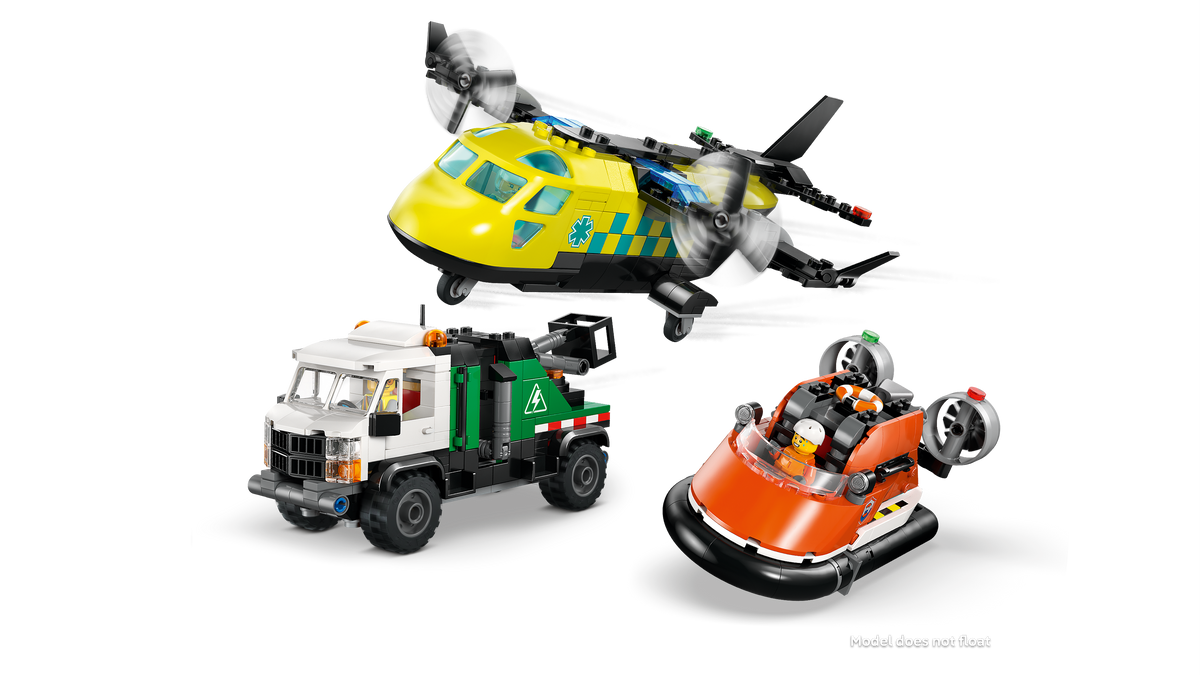 Airplane, Service Truck & Hovercraft Remix