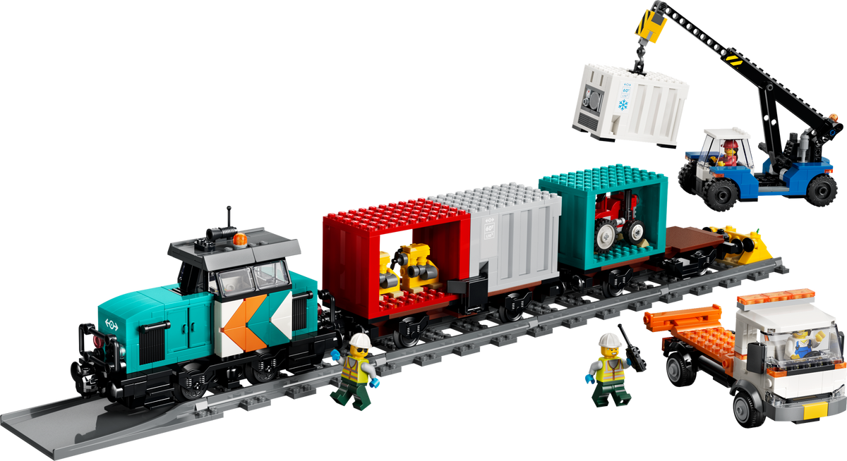 Harbor Freight Train with Crane & Truck