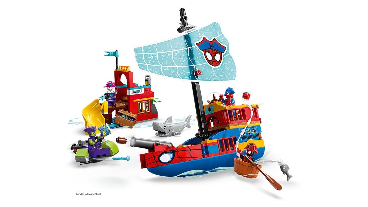 Team Spidey Pirate Ship