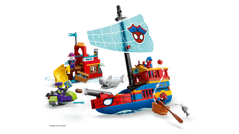 Team Spidey Pirate Ship