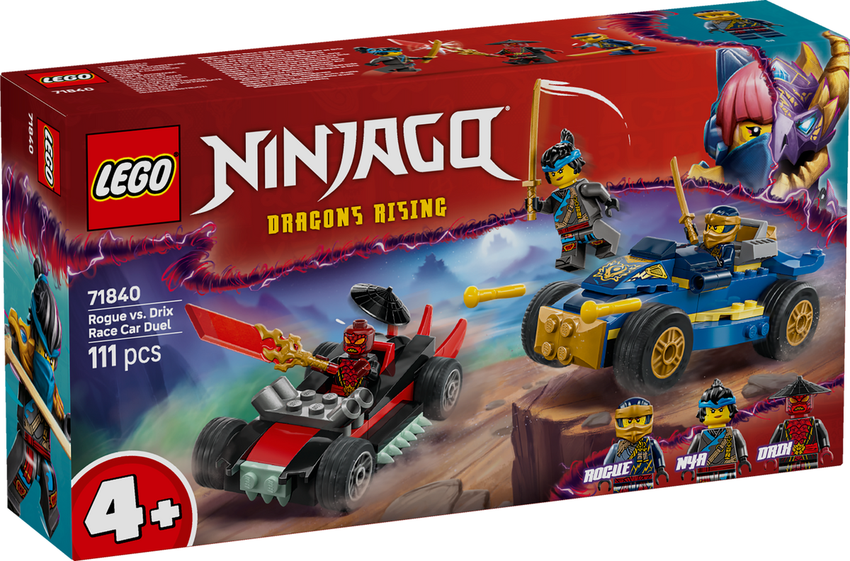 Rogue vs. Drix Race Car Duel