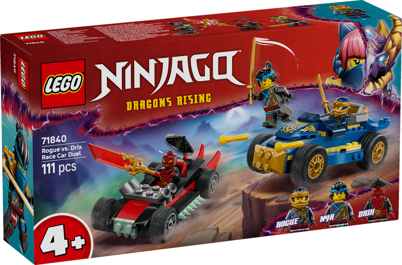 Rogue vs. Drix Race Car Duel