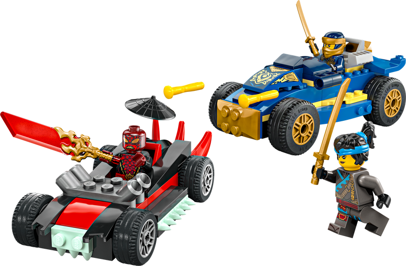 Rogue vs. Drix Race Car Duel