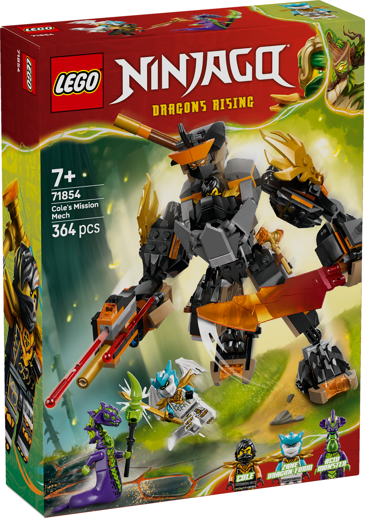Cole's Mission Mech & Dragon Zane