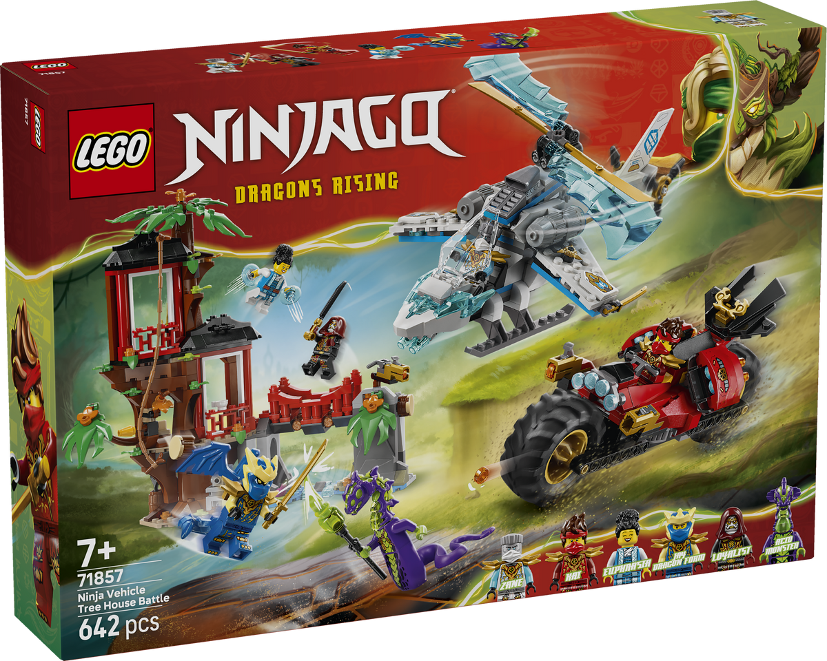 Ninja Vehicle Tree House Battle