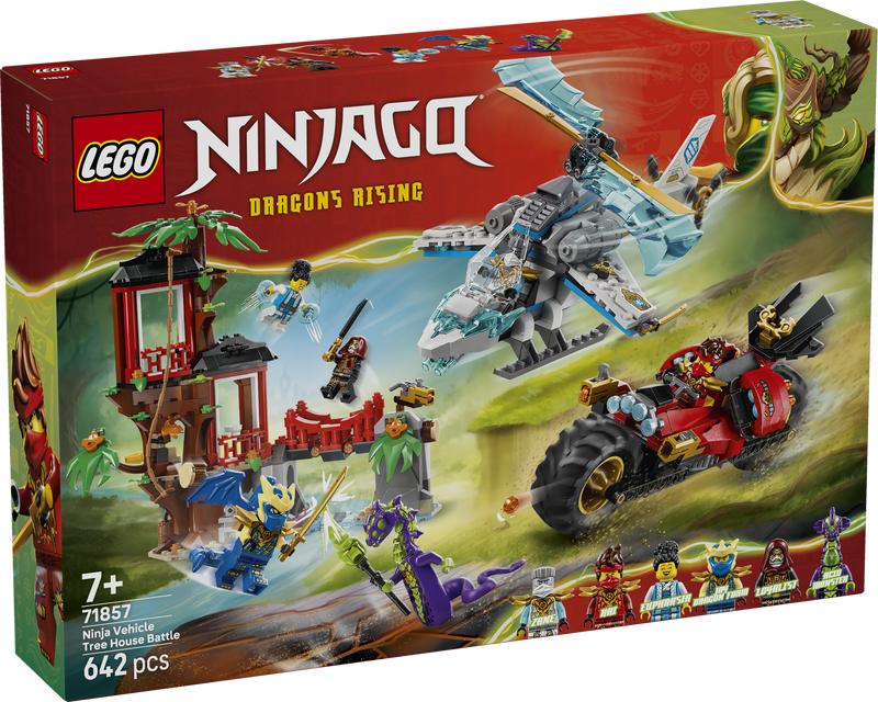 Ninja Vehicle Tree House Battle