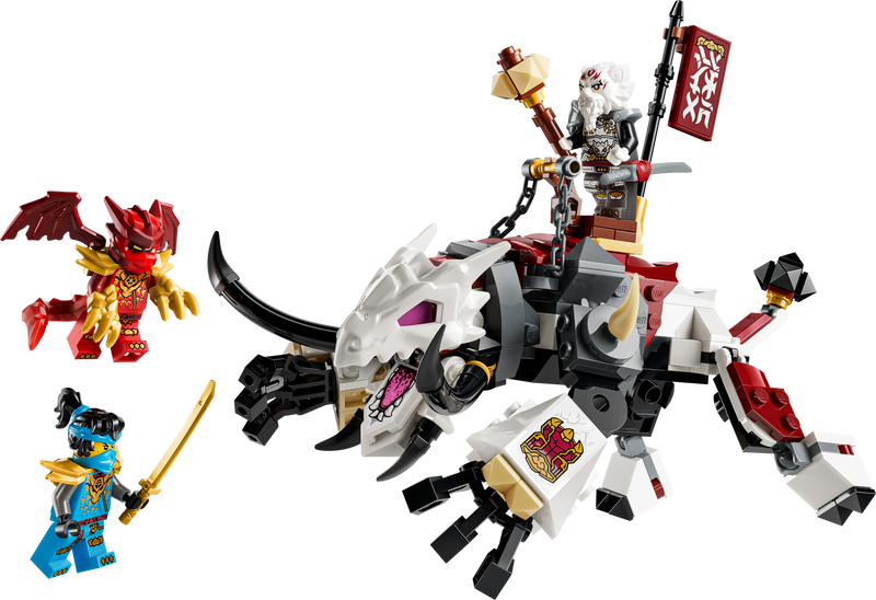 Zilvar and Grimtak the Dragon Beast
