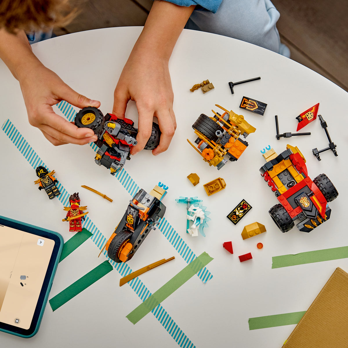 Kai and Cole's Combiner Vehicles