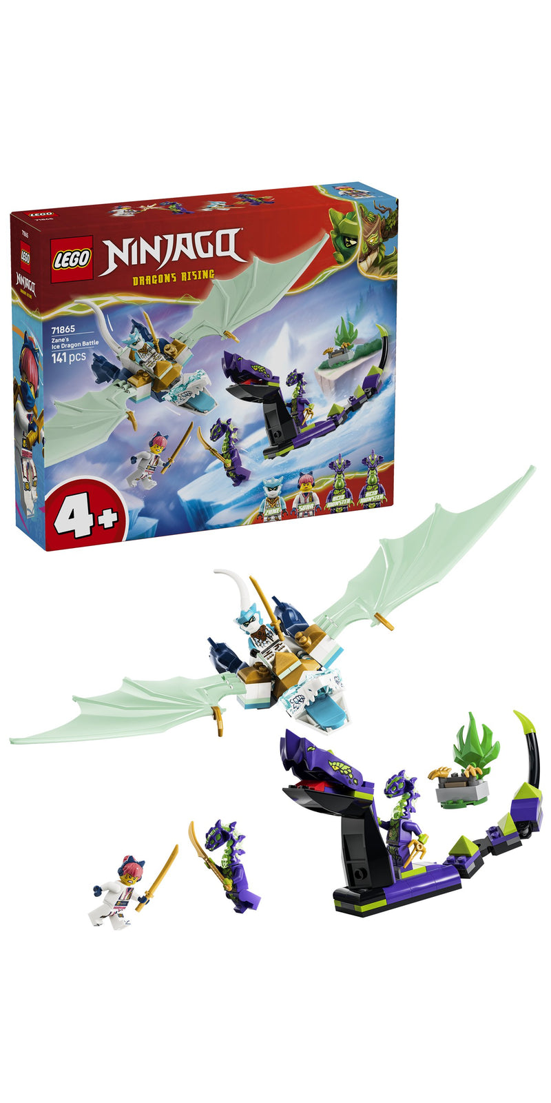 Zane's Ice Dragon Battle