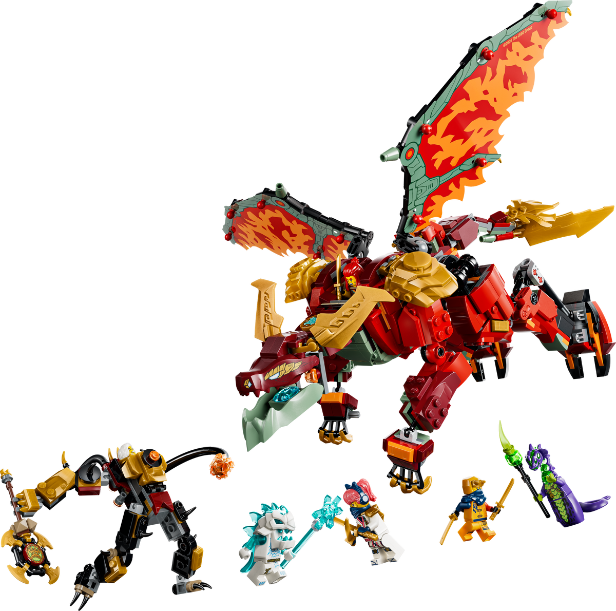 Wyldfyre's Transforming Dragon Mech