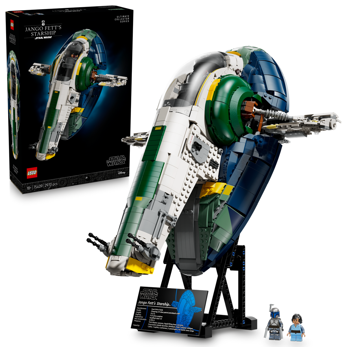 Jango Fett's Firespray-Class Starship