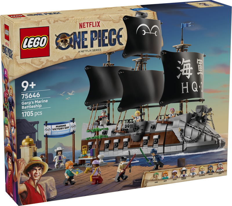 Garp's Marine Battleship