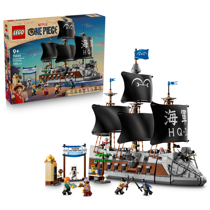 Garp's Marine Battleship