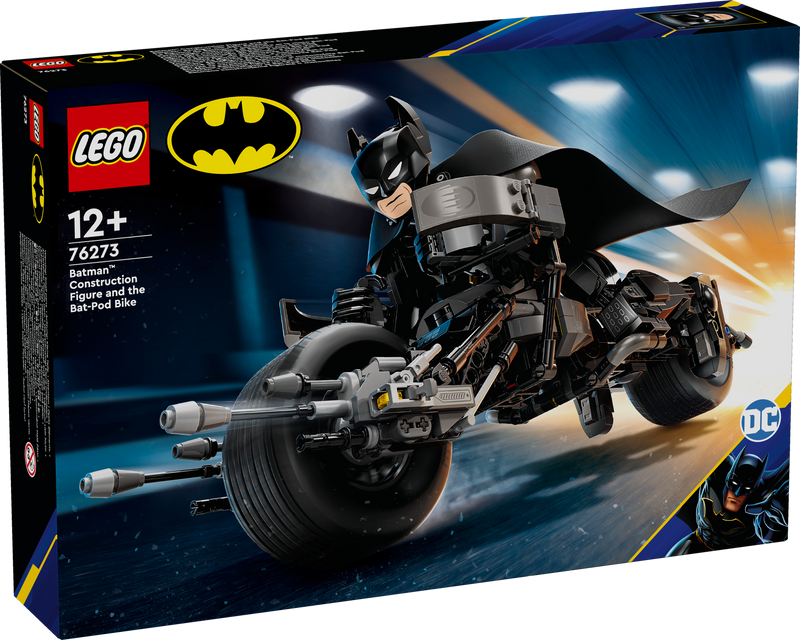 Batman™ Construction Figure and the Bat-Pod Bike