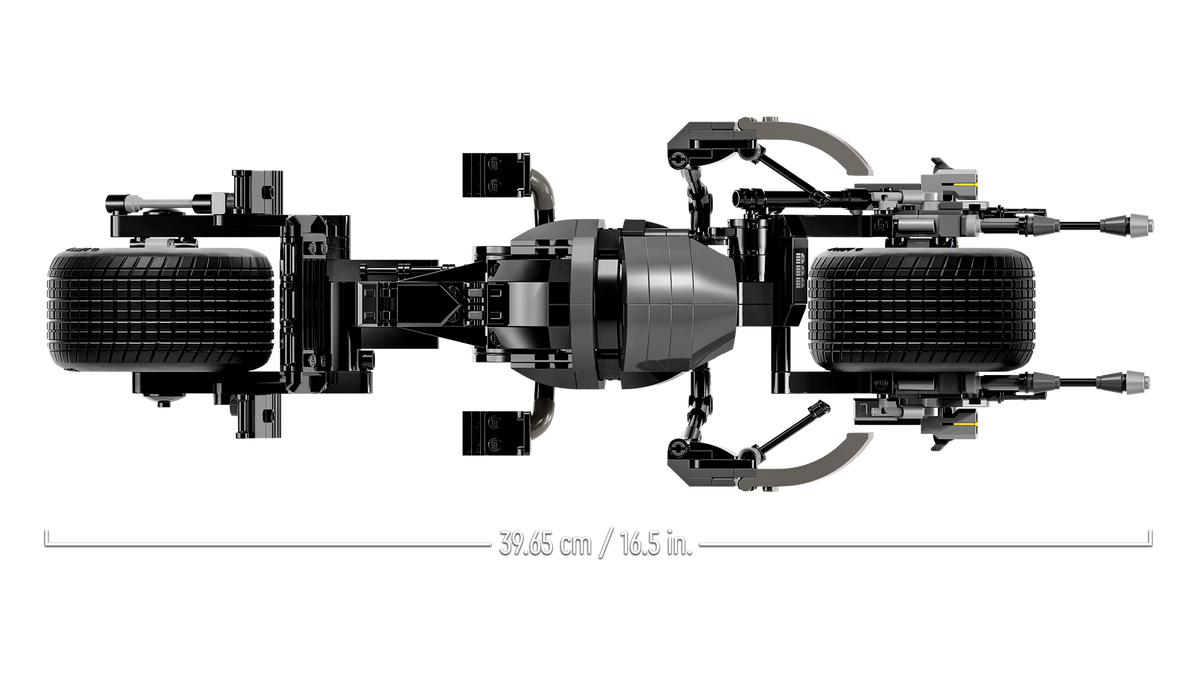 Batman™ Construction Figure and the Bat-Pod Bike