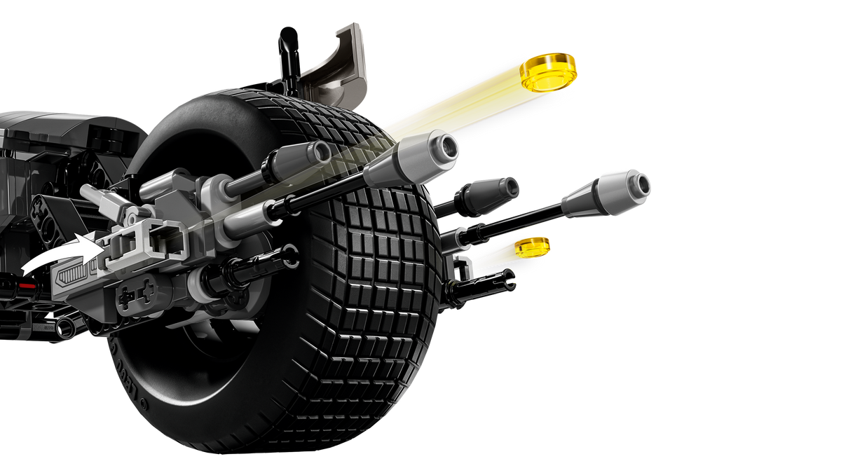 Batman™ Construction Figure and the Bat-Pod Bike