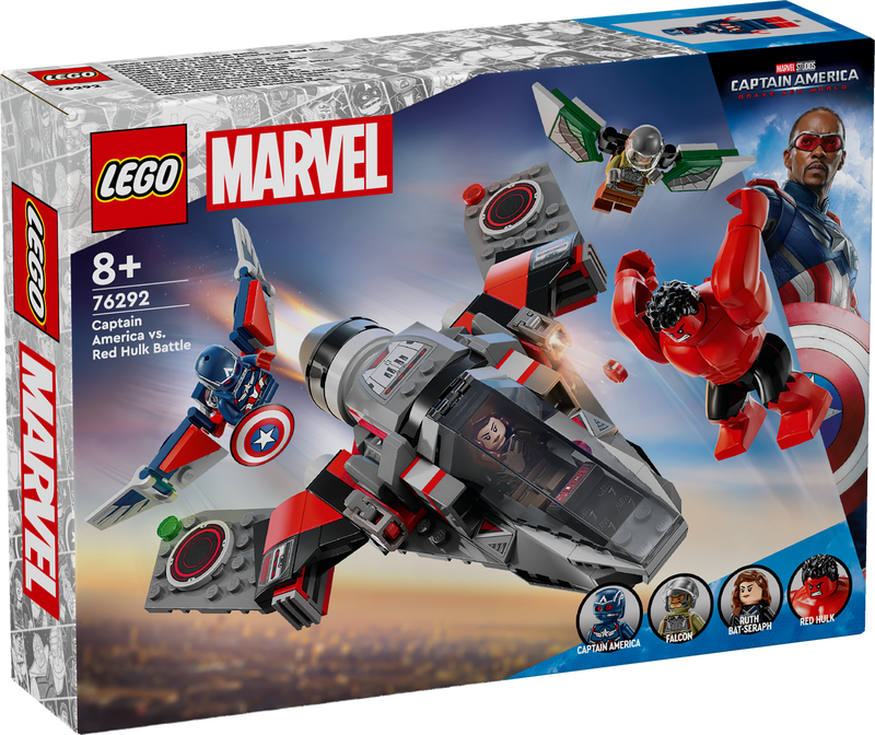 Captain America vs. Red Hulk Battle