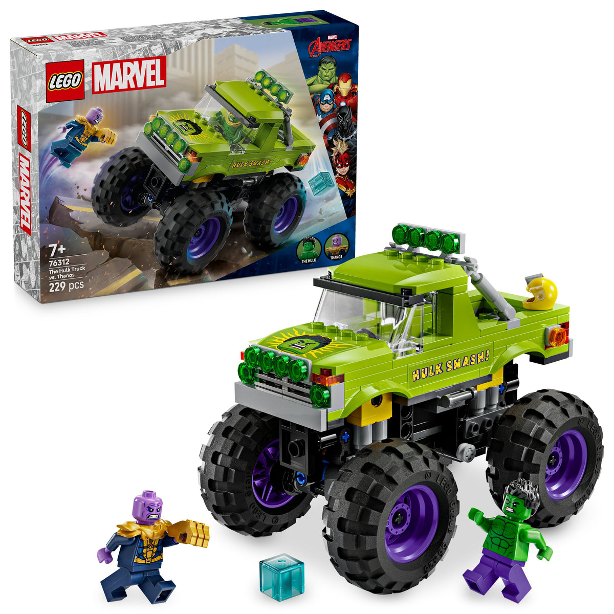 The Hulk Truck vs. Thanos