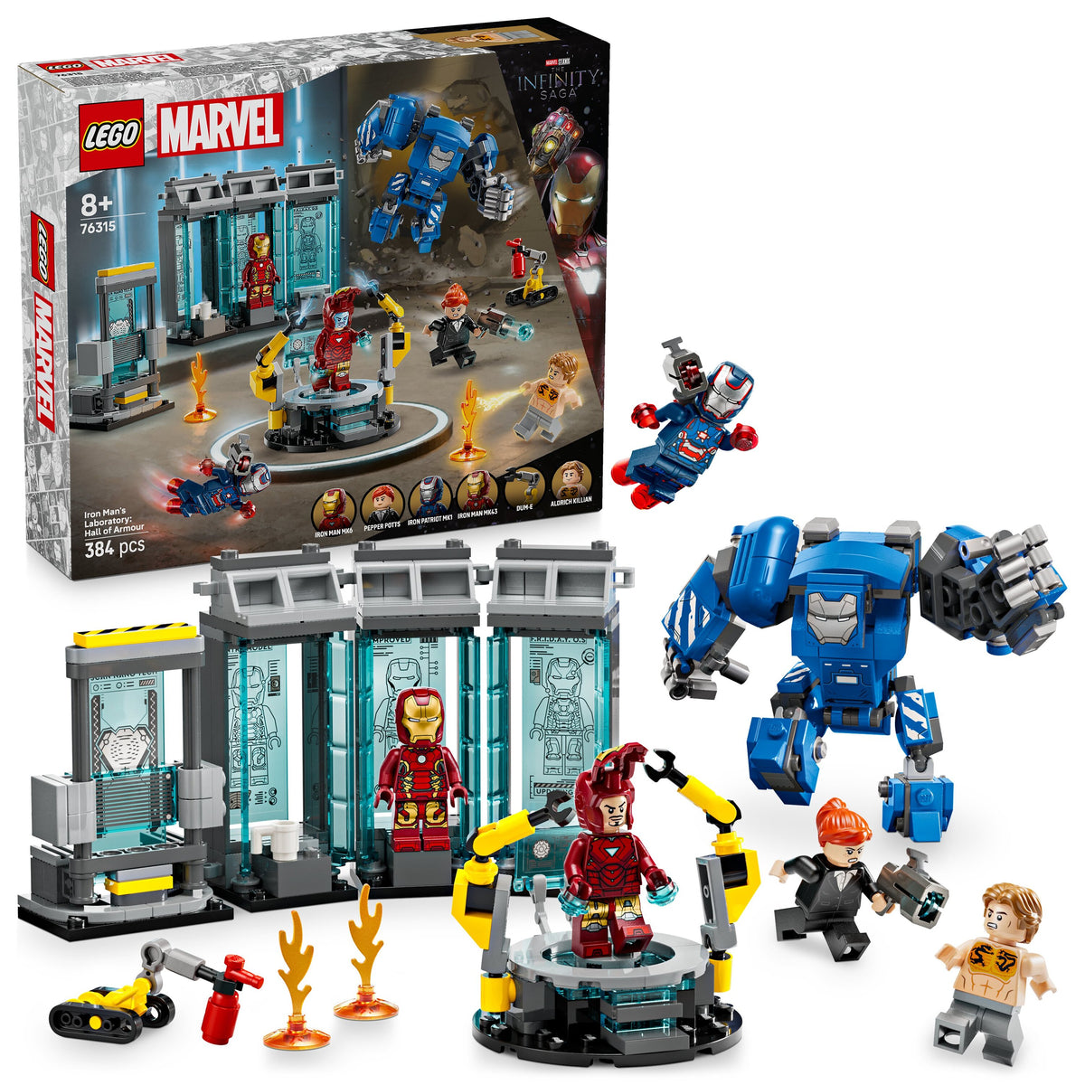 Iron Man's Laboratory: Hall of Armor