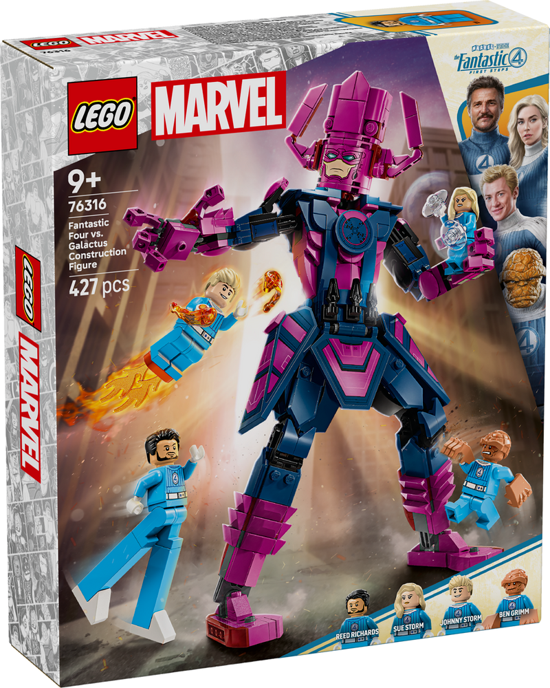 Fantastic Four vs. Galactus Construction Figure