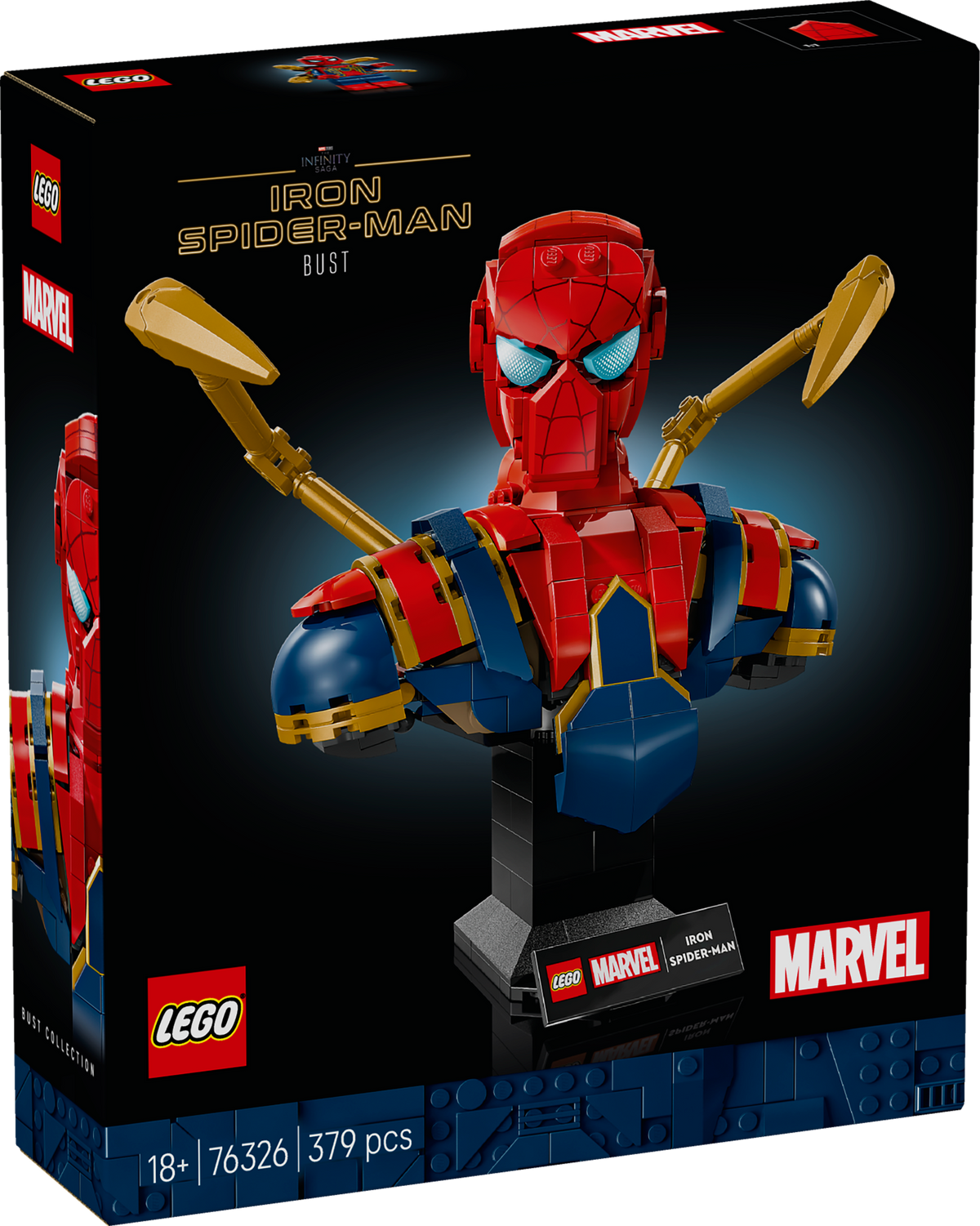 Iron Spider-Man Bust