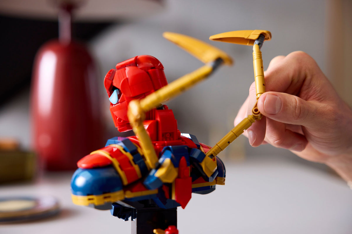 Iron Spider-Man Bust