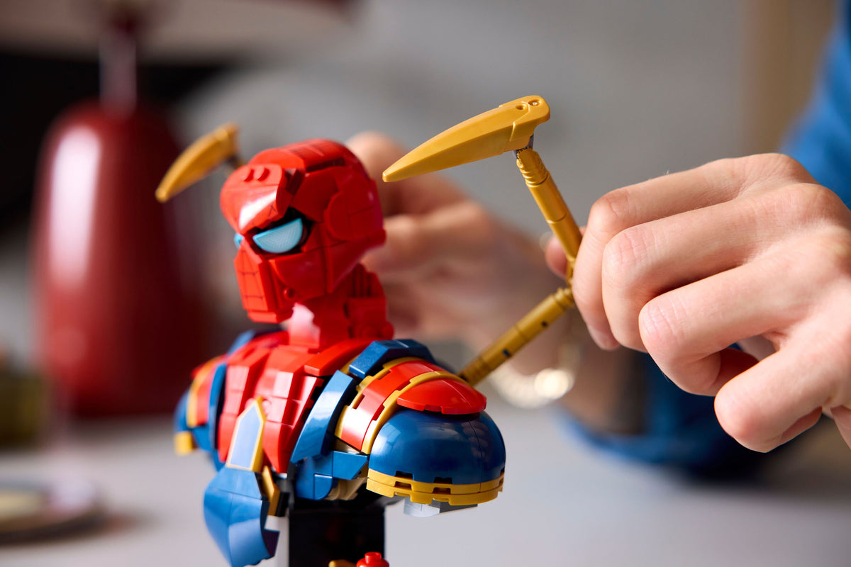 Iron Spider-Man Bust