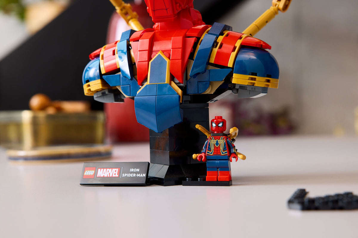 Iron Spider-Man Bust