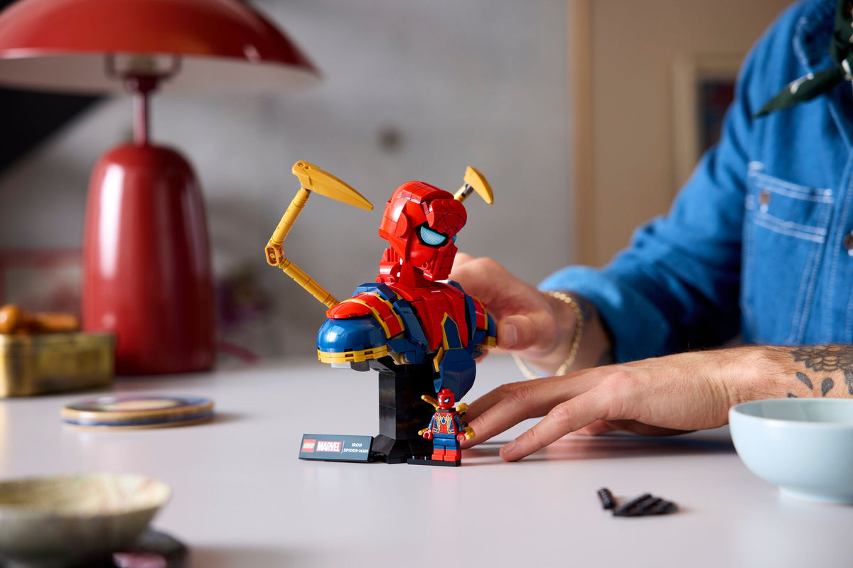 Iron Spider-Man Bust
