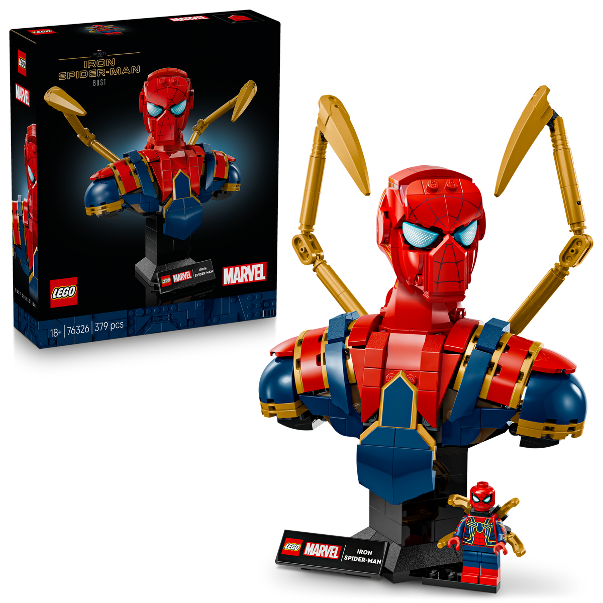 Iron Spider-Man Bust