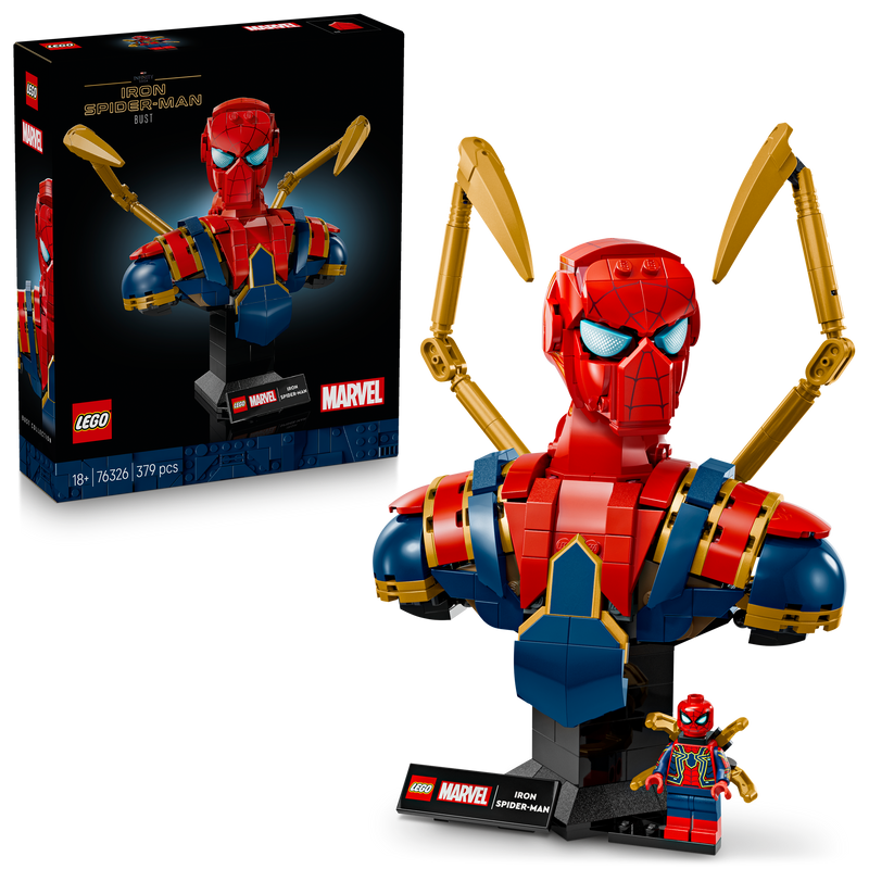 Iron Spider-Man Bust