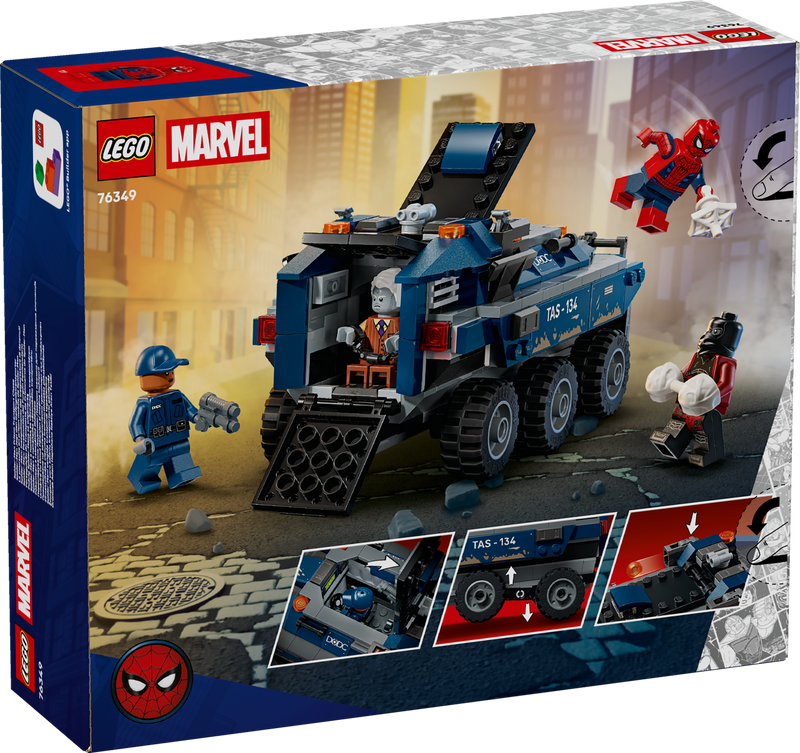 Spider-Man Prison Transport Chase
