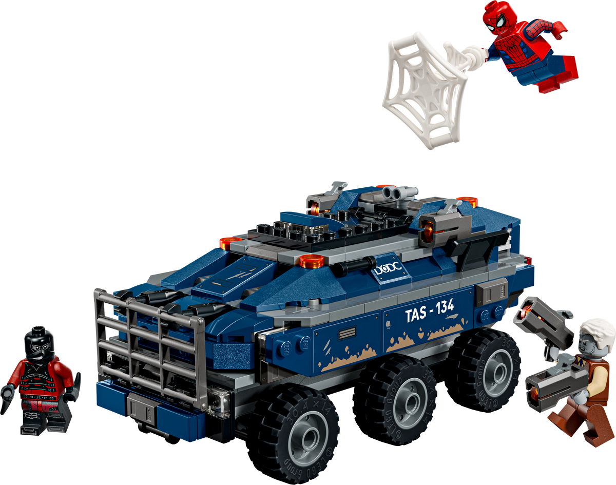 Spider-Man Prison Transport Chase