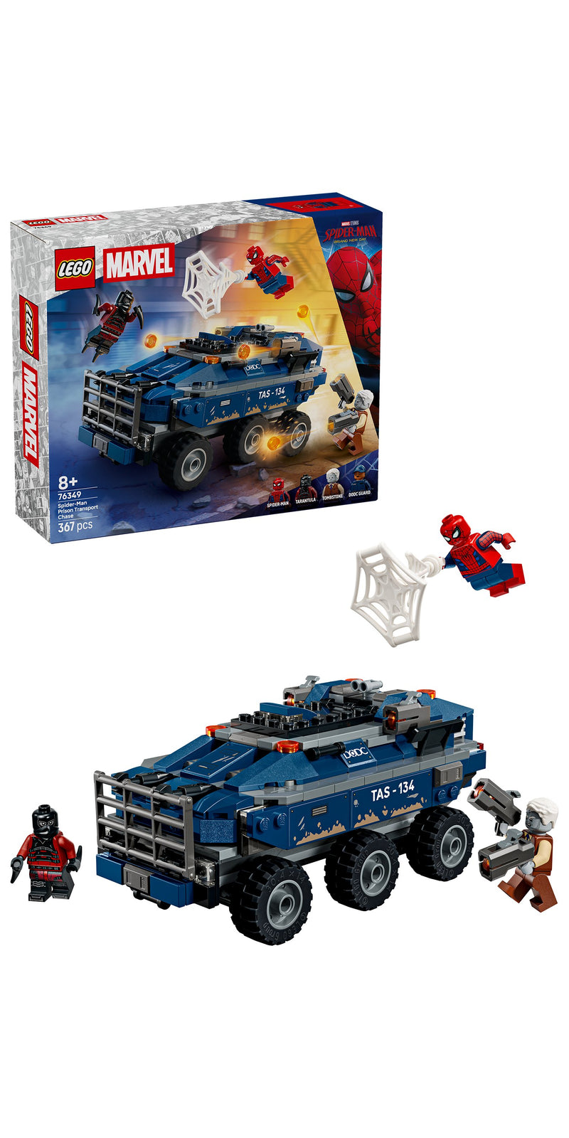Spider-Man Prison Transport Chase