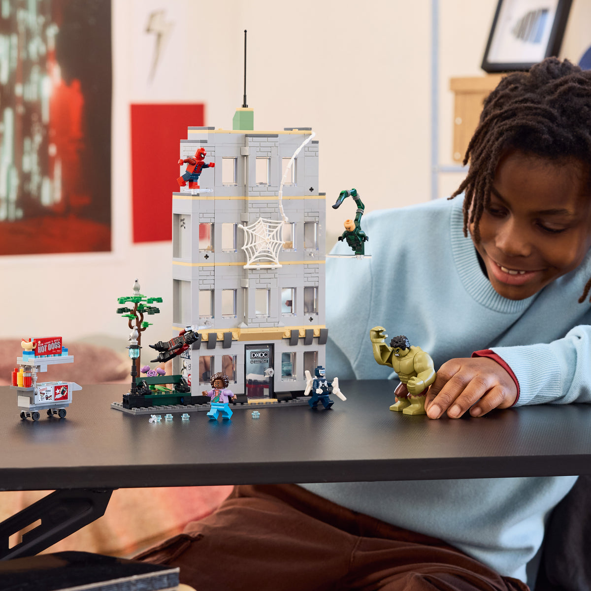LEGO set 76350, in play