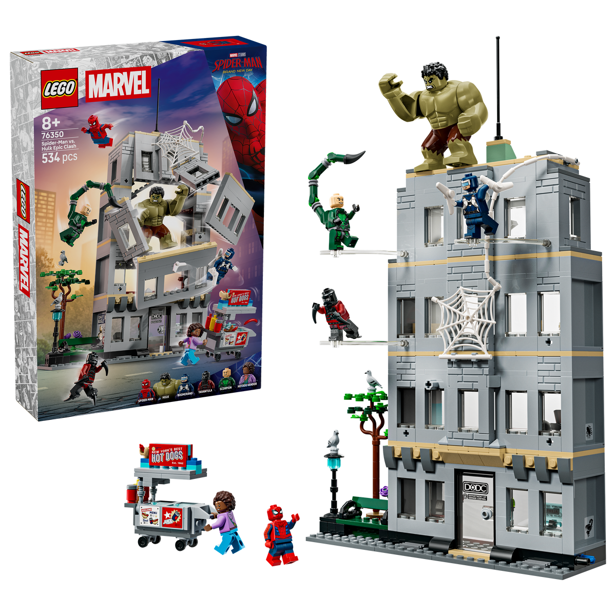 LEGO set 76350, box packaging, view 1