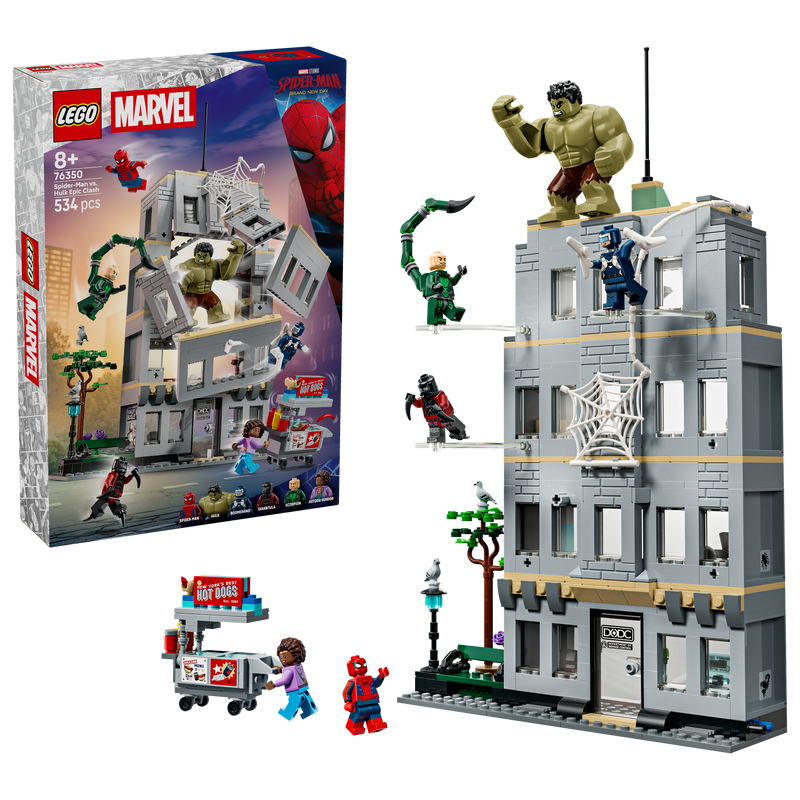 LEGO set 76350, box packaging, view 1