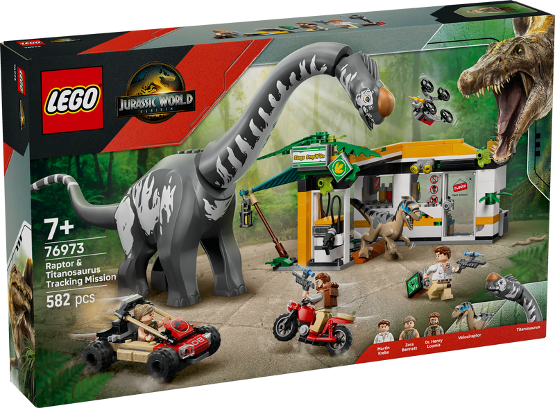 Raptor & Titanosaurus Tracking Mission