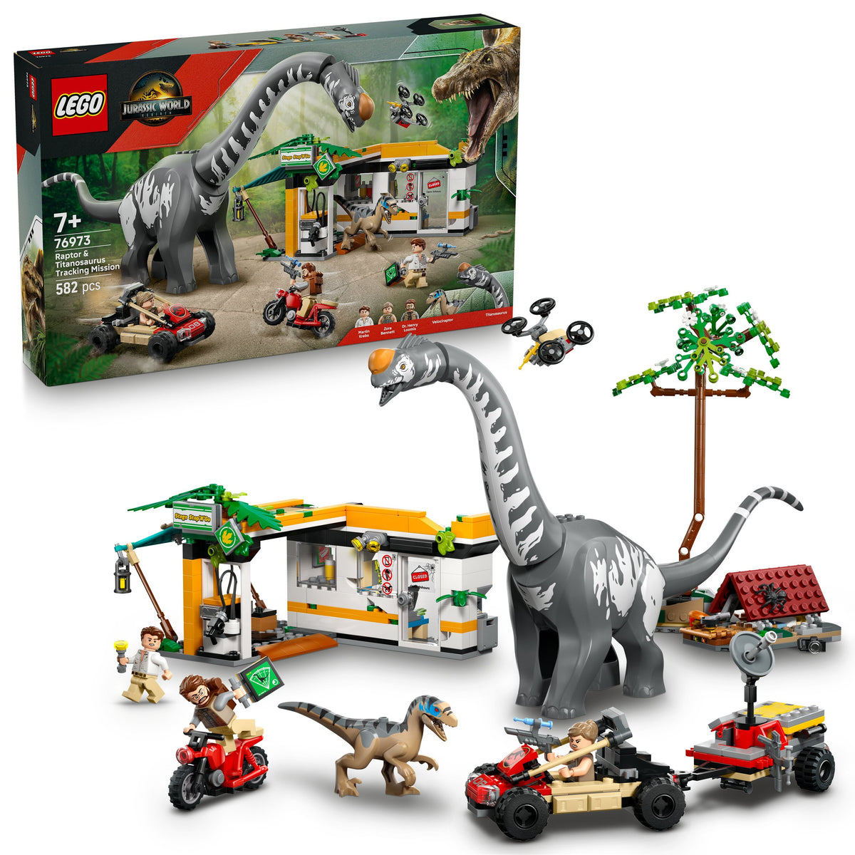 Raptor & Titanosaurus Tracking Mission