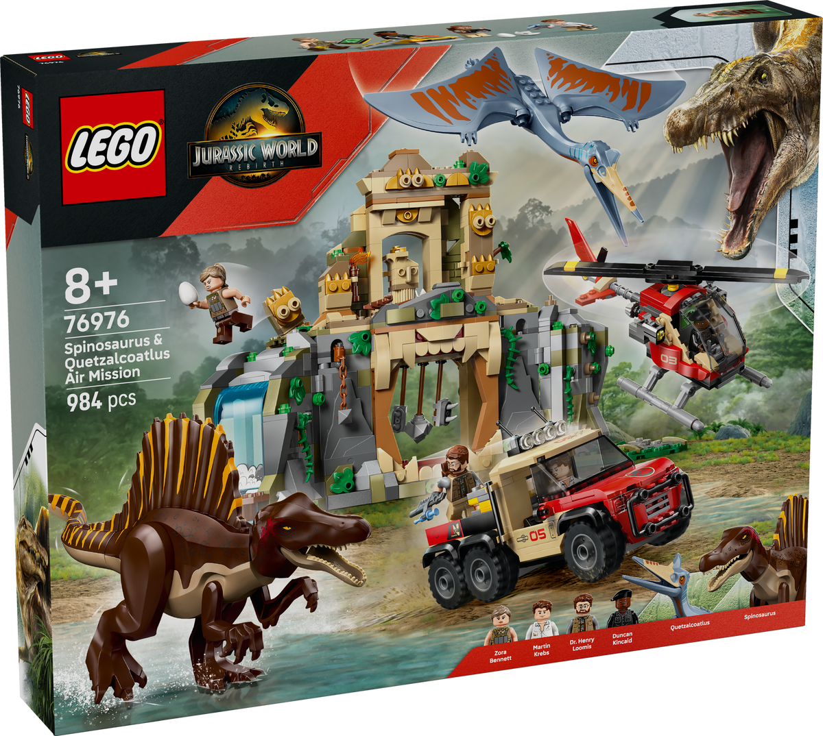 Spinosaurus & Quetzalcoatlus Air Mission