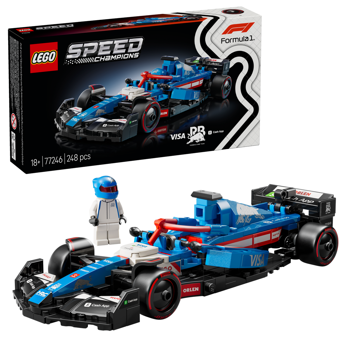Visa Cash App RB VCARB 01 F1® Race Car
