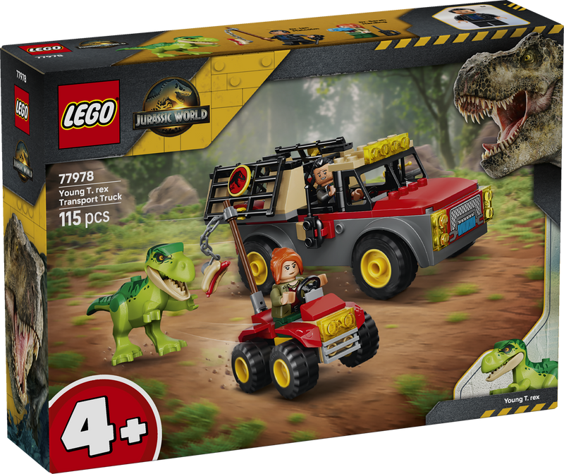 Young T. rex Transport Truck