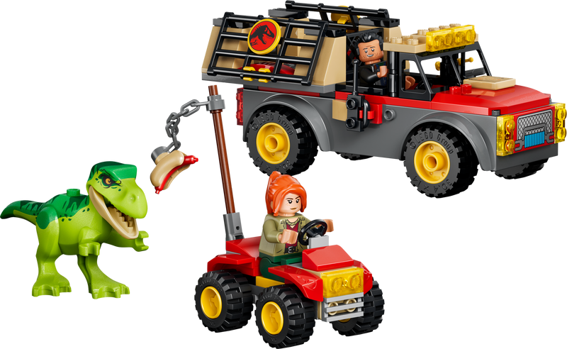 Young T. rex Transport Truck