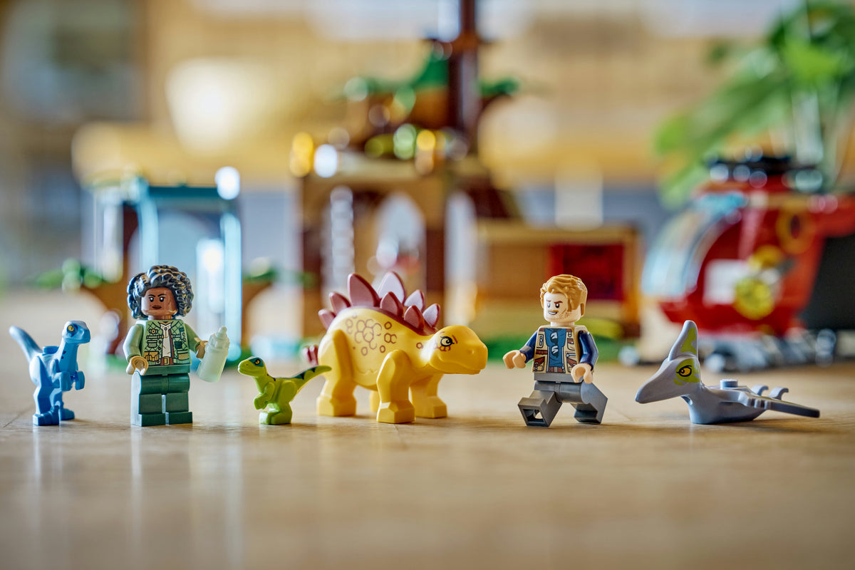 Velociraptor, Stegosaurus & Pteranodon Rescue