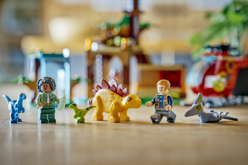 Velociraptor, Stegosaurus & Pteranodon Rescue