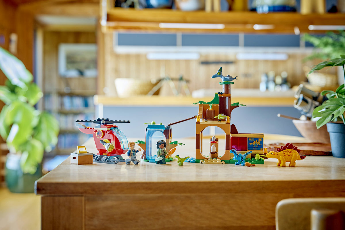 Velociraptor, Stegosaurus & Pteranodon Rescue